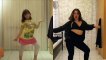 Now Vs. Then - Laura Dancing To Womanizer By Britney Spears