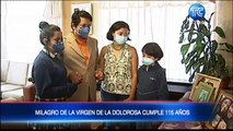 Milagro de la Virgen Dolorosa cumple 115 años