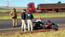 Motociclista morre após sofrer acidente na rodovia BR-467