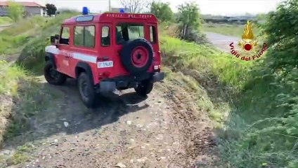 Bovisio Masciago (MB) - Corso tecniche fuoristrada dei Vigili del Fuoco (20.04.21)