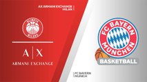 AX Armani Exchange Milan - FC Bayern Munich Highlights | Turkish Airlines EuroLeague, PO Game 1