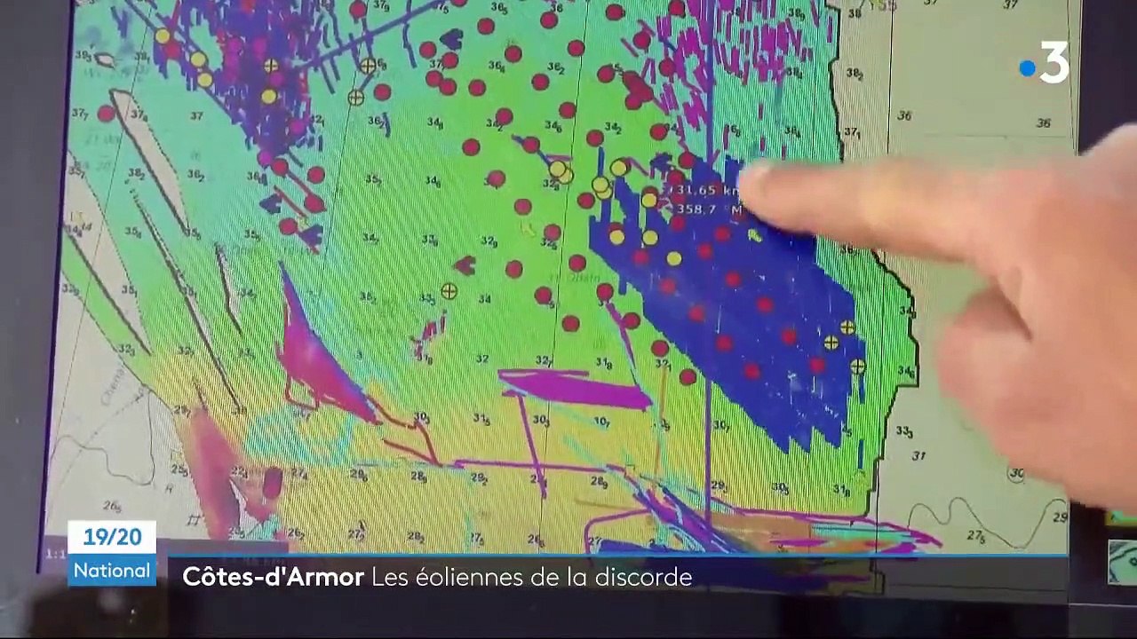 Côtes-d'Armor : les pêcheurs s'opposent à la construction d'un parc éolien en mer