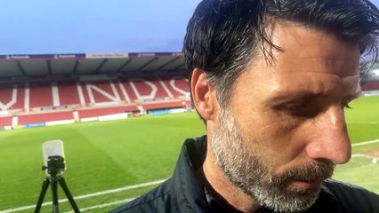 Danny Cowley post-match at Swindon