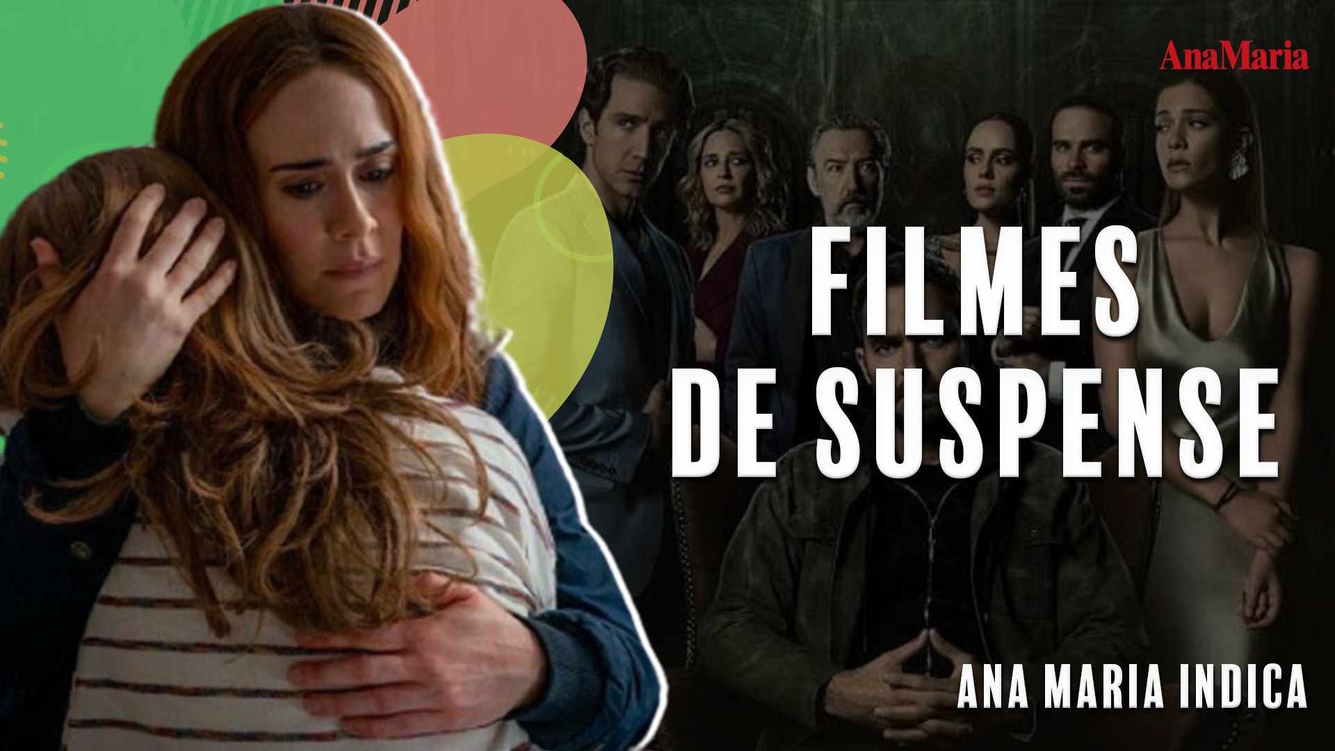 ⁣CONFIRA OS MELHORES FILMES DE SUSPENSE I ANAMARIA INDICA