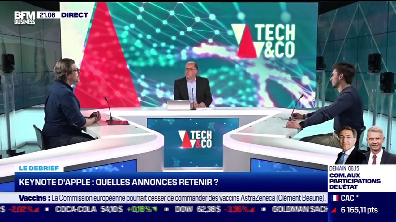 La keynote d'Apple, les annonces à retenir,... Le débrief de l'actu tech du mardi - 20/04