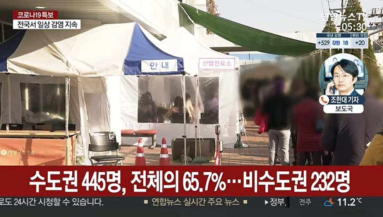 신규 확진 700명대 예상…화이자 백신 추가 도입