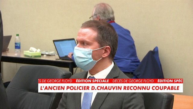 Meurtre de George Floyd : l'ancien policier Derek Chauvin reconnu coupable
