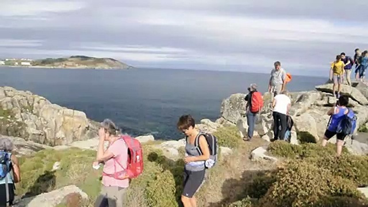 DOM.25-8-19- ESCURSIONE DA LAXE AL CASTRO DE BORDEIRO IN SPAGNA NELLA GALIZIA.