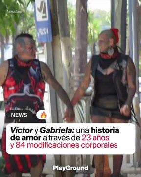 Una historia de amor y más de 80 modificaciones corporales