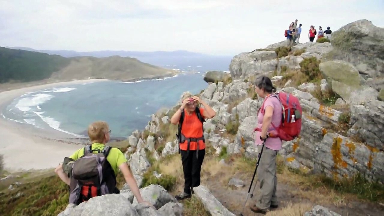 LUN.26-8-19- SECONDA ESCURSIONE DEL VIAGGIO TREKKING IN SPAGNA NELLA GALIZIA DA LAXE AD AROU.
