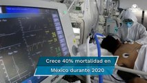 Por primera vez México superará el millón de defunciones en 2020: Inegi