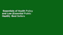 Essentials of Health Policy and Law (Essential Public Health)  Best Sellers Rank : #2