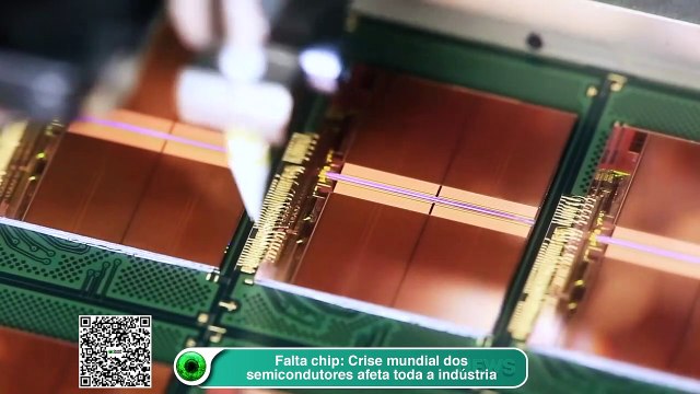 Falta chip- Crise mundial dos semicondutores afeta toda a indústria