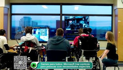 Télécharger la video: Games para todos- Microsoft traz controle para pessoas com necessidades especiais