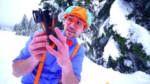 Blippi Aprendamos sobre motos de nieve | Videos de nieve para niños | Aprender Colores y mas!