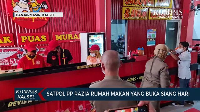 Razia Warung Makan yang Buka Siang Hari, Pelanggar Terancam Sanksi Tindak Pidana Ringan