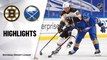 Bruins @ Sabres 4/20/21 | NHL Highlights
