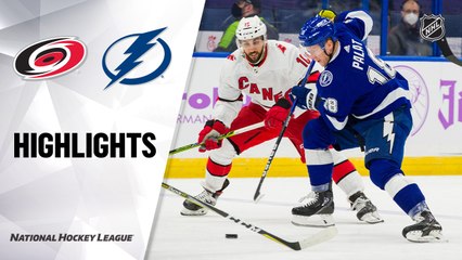 Hurricanes @ Lightning 4/20/21 | NHL Highlights