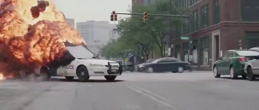 Captain America : The Winter Soldier 2014 Highway Fight Scene