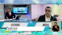 Entrevista Ministro de Salud Daniel Salas ante fuerte aumento en casos diarios COVID19