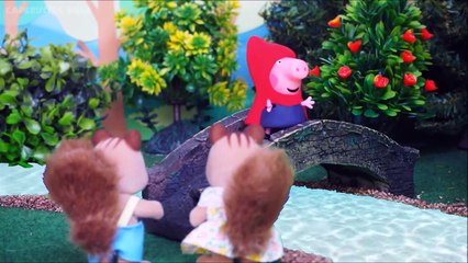 Caperucita Roja Y El Lobo Feroz En Español Con Peppa Pig Juguetes  Caperucita Roja Canción