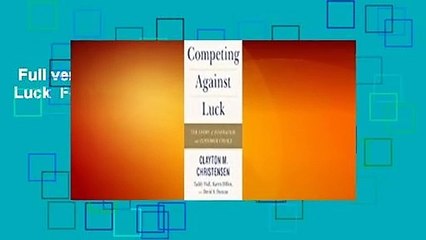 Full version  Competing Against Luck  For Online