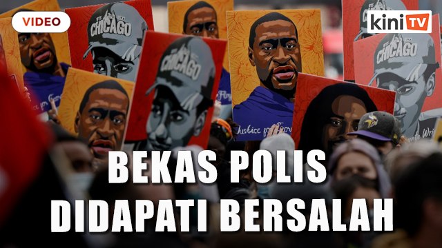 Bekas polis didapati bersalah bunuh George Floyd