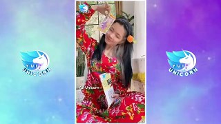 Wrap Me In Plastic Tik Tok Viral Challenge | Yui Unicorn