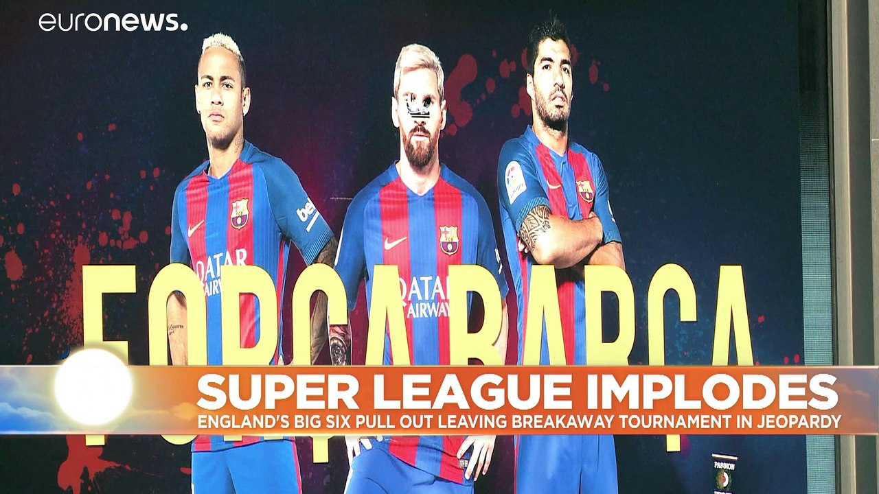 All six English clubs withdraw from European Super League plans