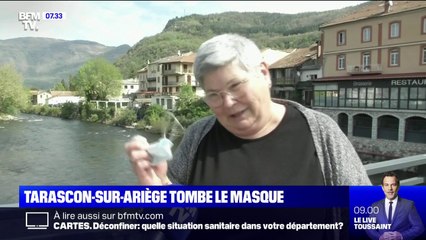 À Tarascon-sur-Ariège, les masques ne sont (presque) plus obligatoires