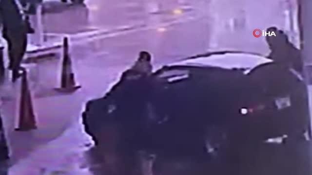 Son dakika genel: Benzin istasyonunda doğum telaşı kamerada...Hastaneye yetişemeyen kadın benzin istasyonunda doğum yaptı