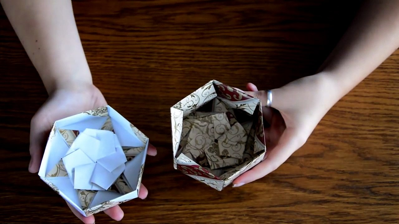 Origami Hexagon Box