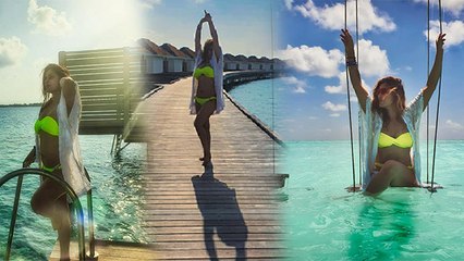 Aarti Singh ने Neon Bikini पहन ढ़ाया कहर, लगी बला की खूबसूरत | Arrti Singh Bikini Look | Boldsky