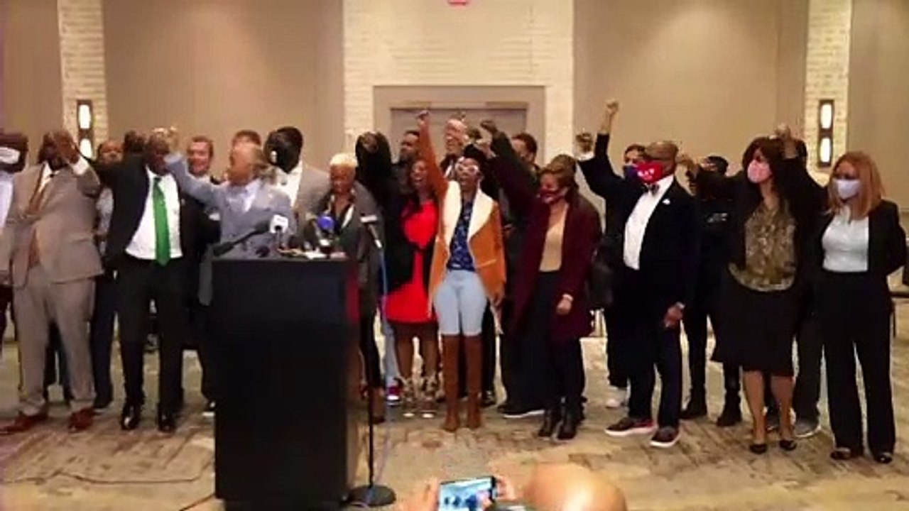 Family of George Floyd react to Derek Chauvin being found guilty saying 'we are able to breathe again'