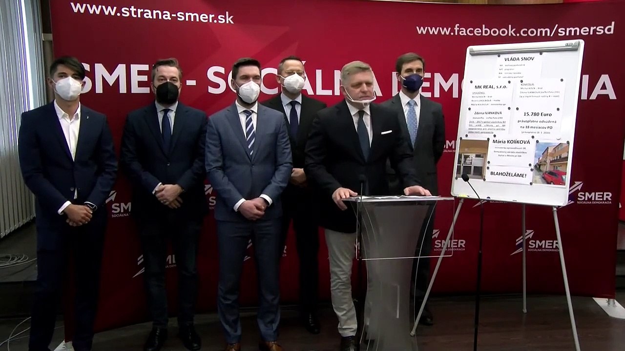 ZÁZNAM: TK strany Smer-SD