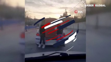 Otomobilde taşınan varili görenler şaştı kaldı