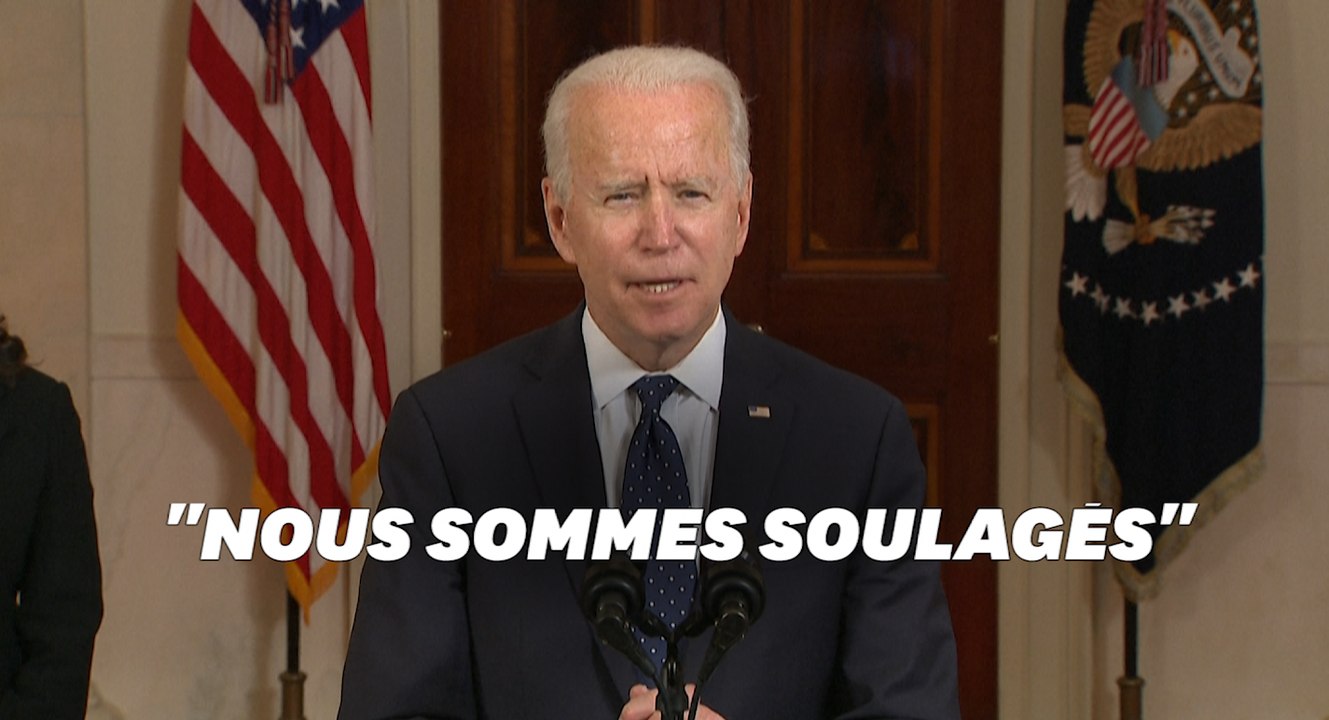 Après le verdict de Derek Chauvin, Joe Biden appelle au changement