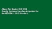 About For Books  ISO 9000 Quality Systems Handbook-Updated for the ISO 2001: 2015 Standard: Using