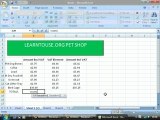Lesson 3: Percentages Tax & Formatting Using Excel