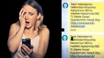 Sahte ‘maske cezası’ mesajıyla 300 bin liralık vurgun