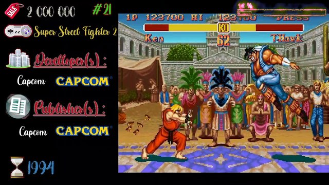 THE 25 BEST SELLING VIDEO GAMES ON SUPER NINTENDO (SNES)