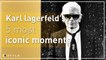 Karl Lagerfeld's five most iconic moments