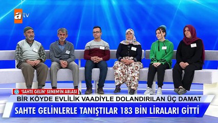 ''Sahte gelin'' Senem'in ablası canlı yayında...