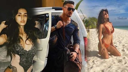 Скачать видео: Disha Patani ने Maldives से Share की Bold Vacation तस्वीर, Tiger Shroff बोले ये | FilmiBeat