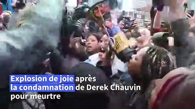 Etats-Unis: le policier Derek Chauvin reconnu coupable du meurtre de George Floyd