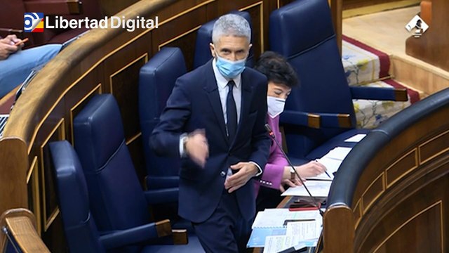 Marlaska contesta a Vox sobre los Menas