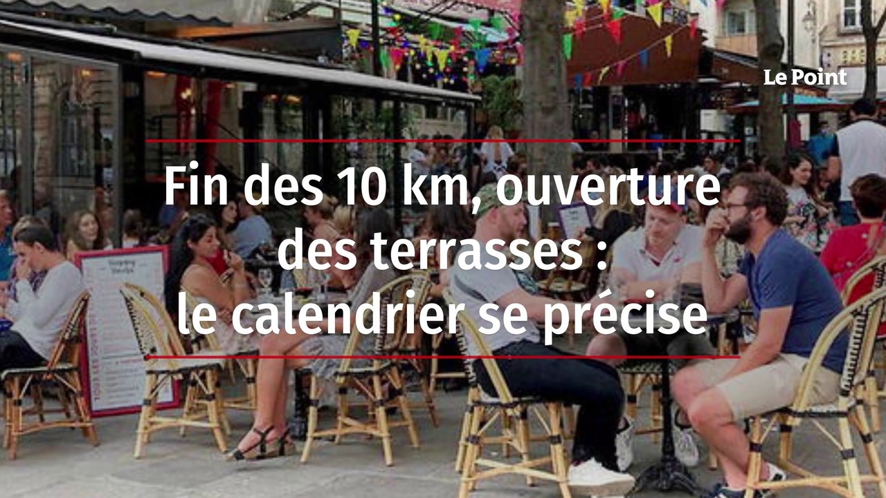 Fin des 10 km, ouverture des terrasses : le calendrier se précise