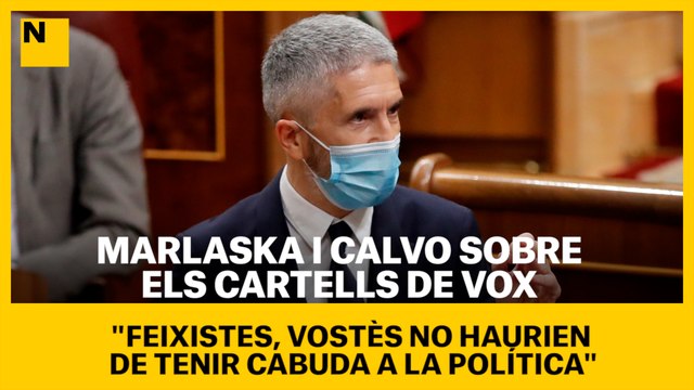 Marlaska i Calvo responen a Vox sobre els MENA: feixistes