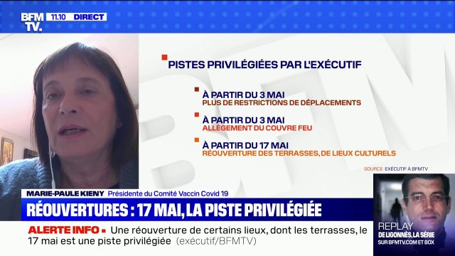 Marie-Paule Kieny, présidente du Comité Vaccin Covid-19, espère que les Français viendront en masse se faire vacciner