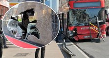 Beşiktaş’taki otobüs kazasının korkunç detayı ortaya çıktı